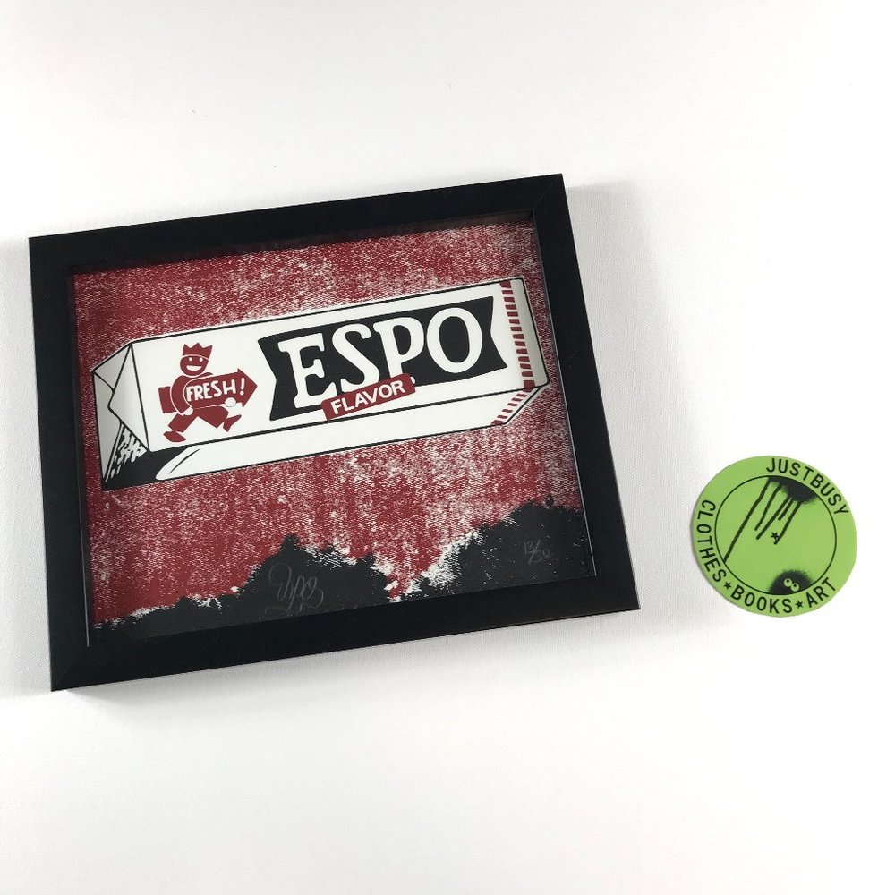 Stephen ESPO Powers "Flavors" Screen Print